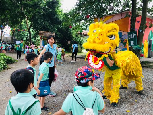 Chương trình đón tiếp Mùa lân sôi động tại Pandora